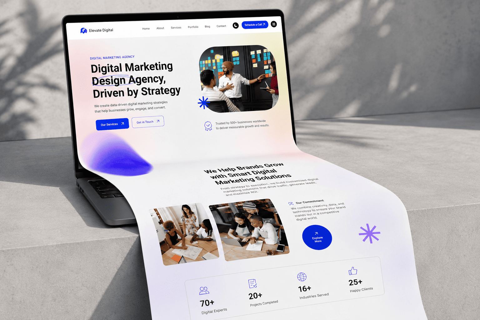 Digital Marketing Agency Website