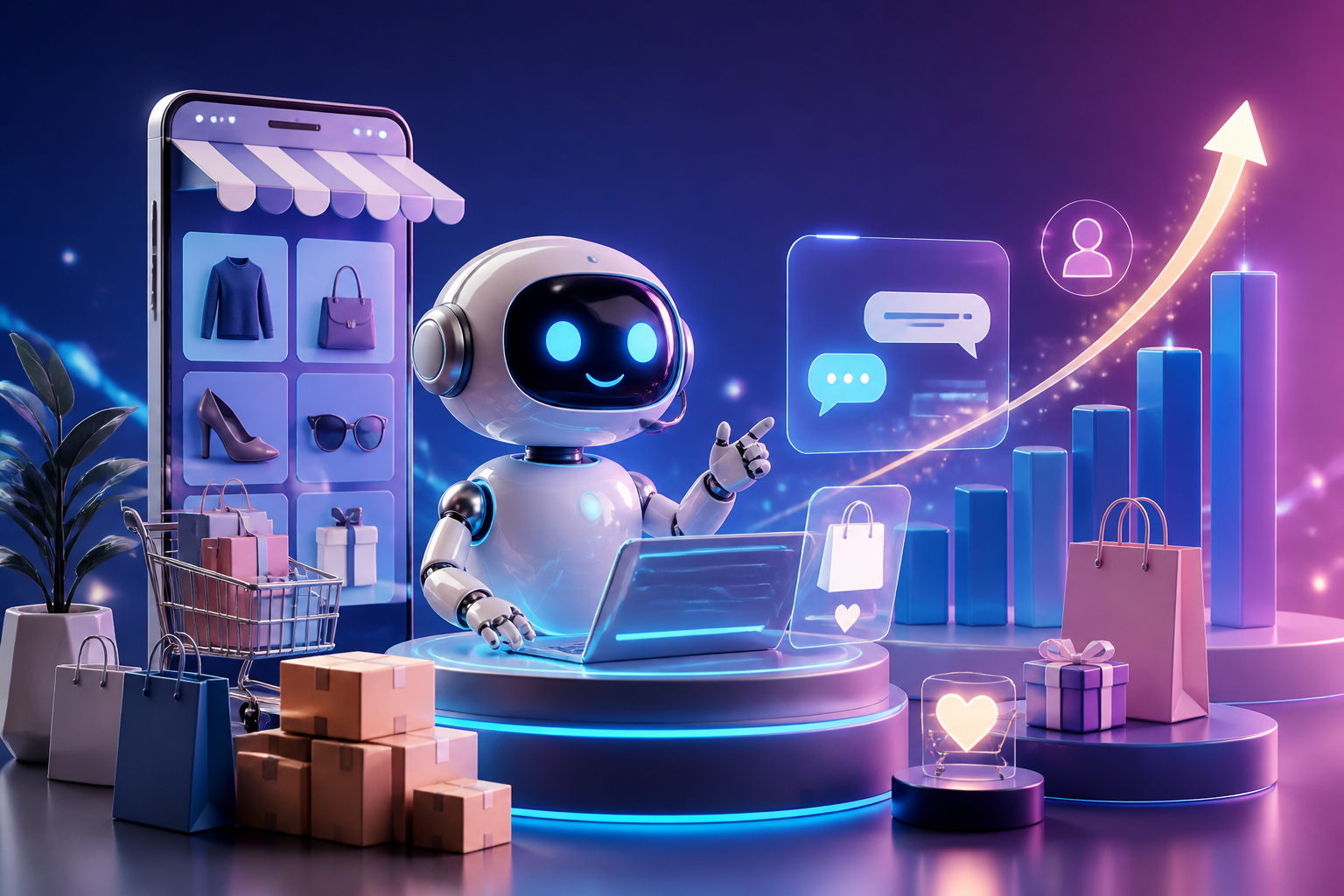 Custom AI Chatbots for E-commerce: Boosting Customer Lifetime Value in the 2026 Market